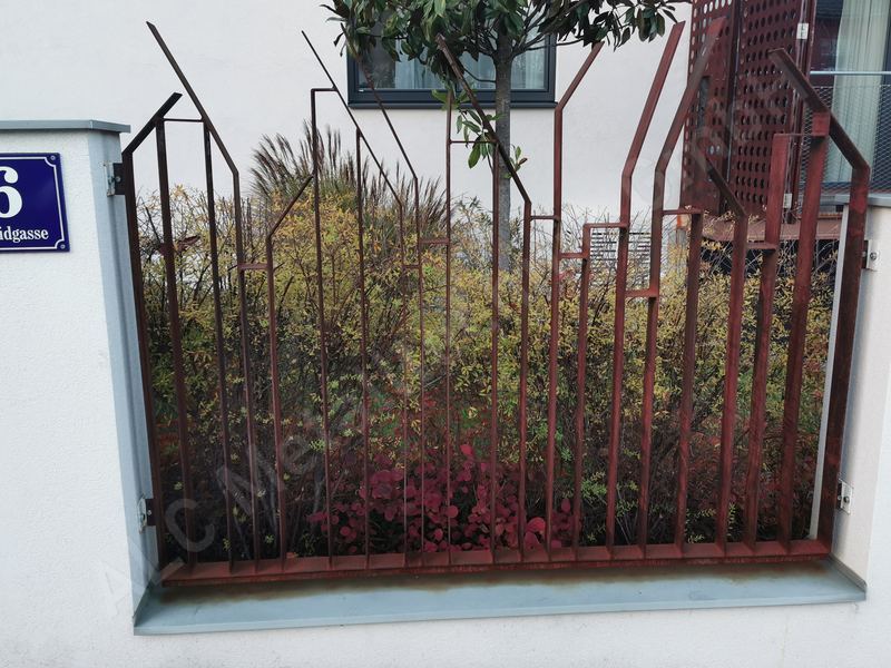 Stahlbalkon Detailansicht