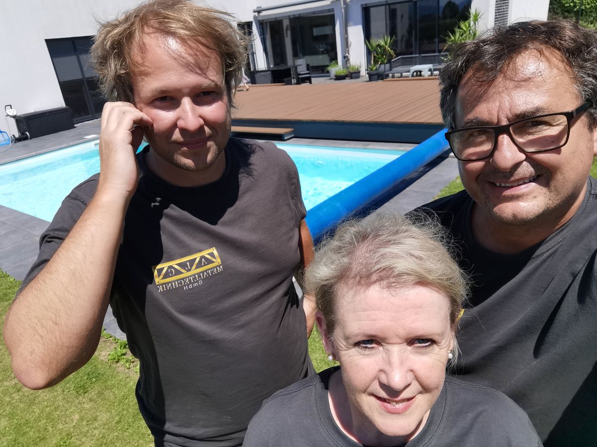 Das Team von ALC Metalltechnik bei der Arbeit